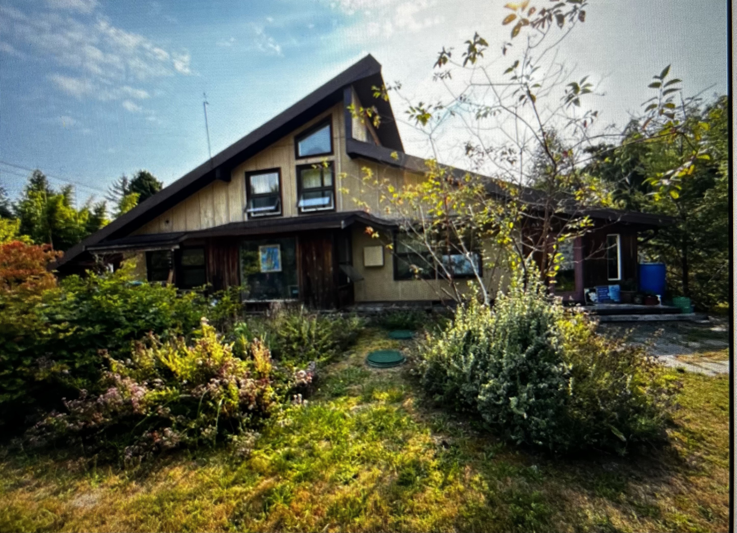 Front door and covered porch